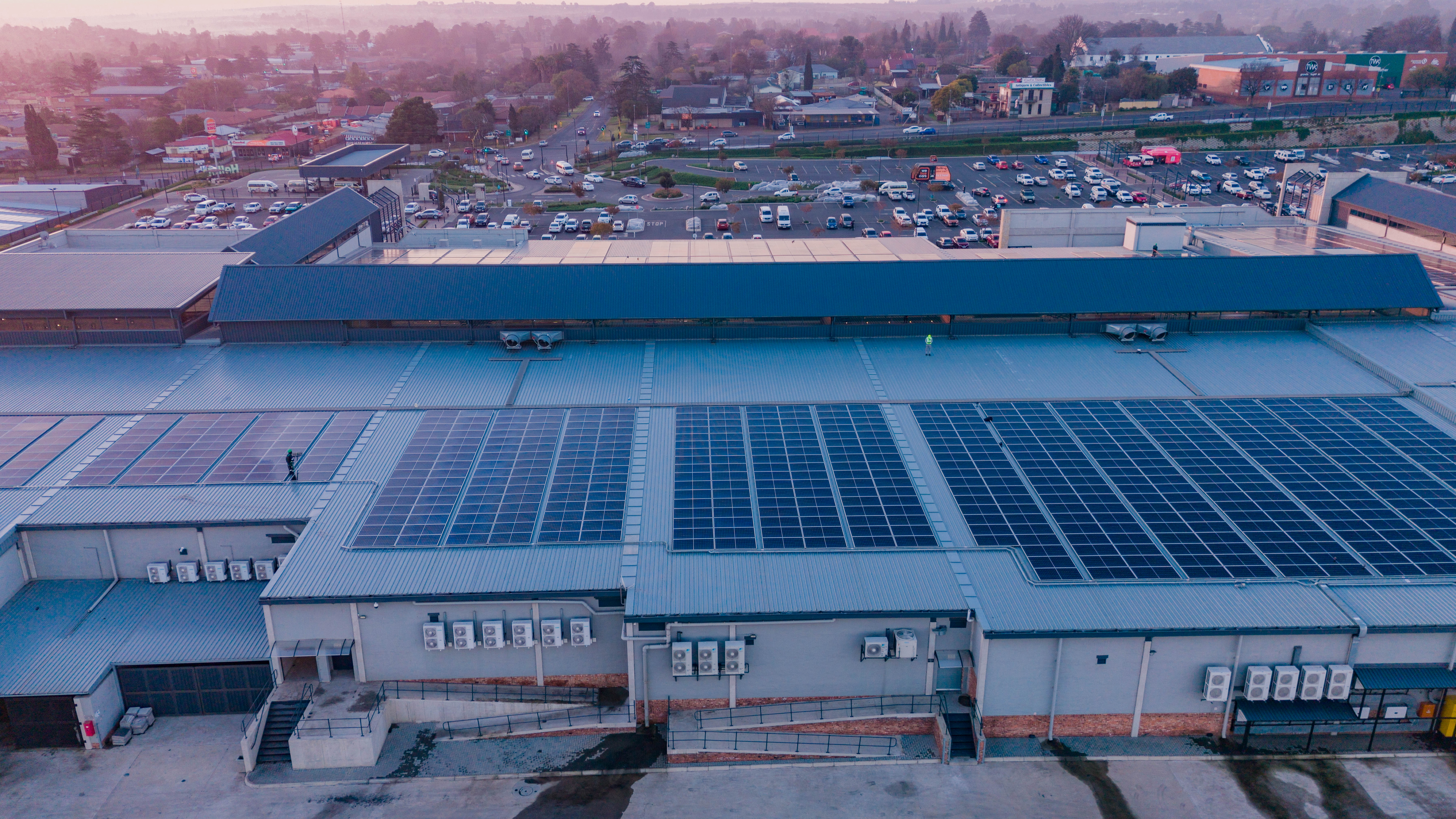 Lakeside Mall Solar panels